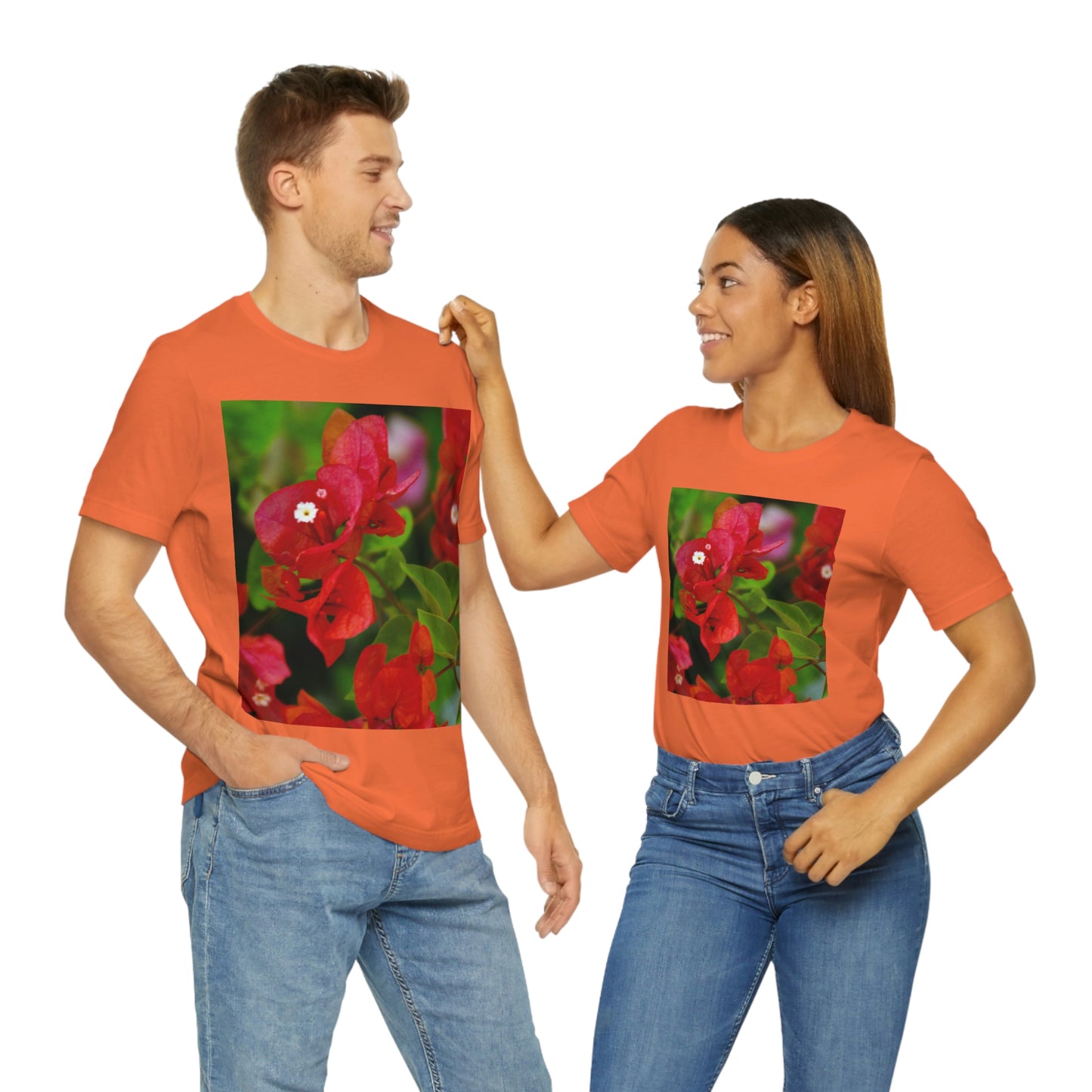 Flowers 28 Unisex Jersey Short Sleeve Tee