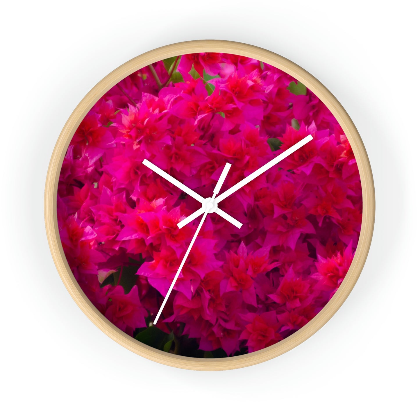 Flowers 27 Wall Clock