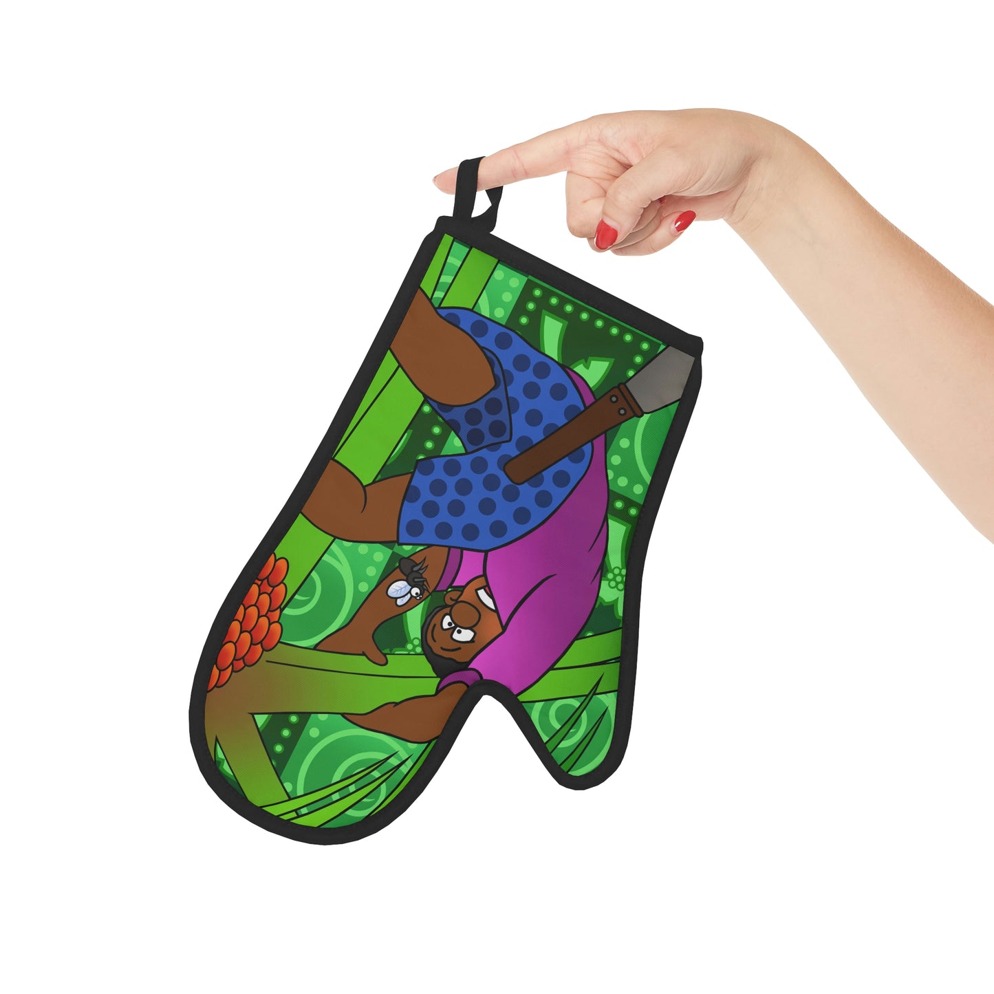 A Fowl Chain of Events! Oven Glove