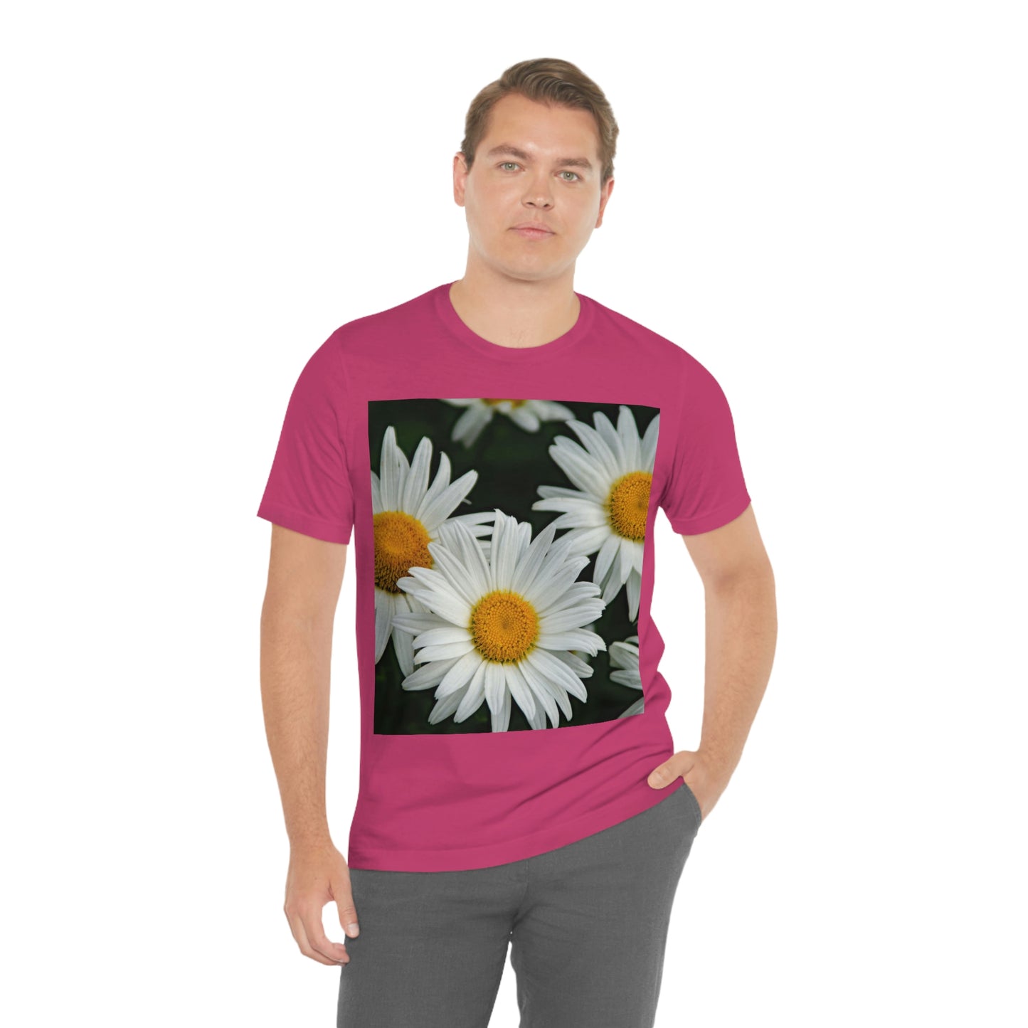 Flowers 01 Unisex Jersey Short Sleeve Tee