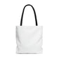 The Bible as Simple as ABC X AOP Tote Bag