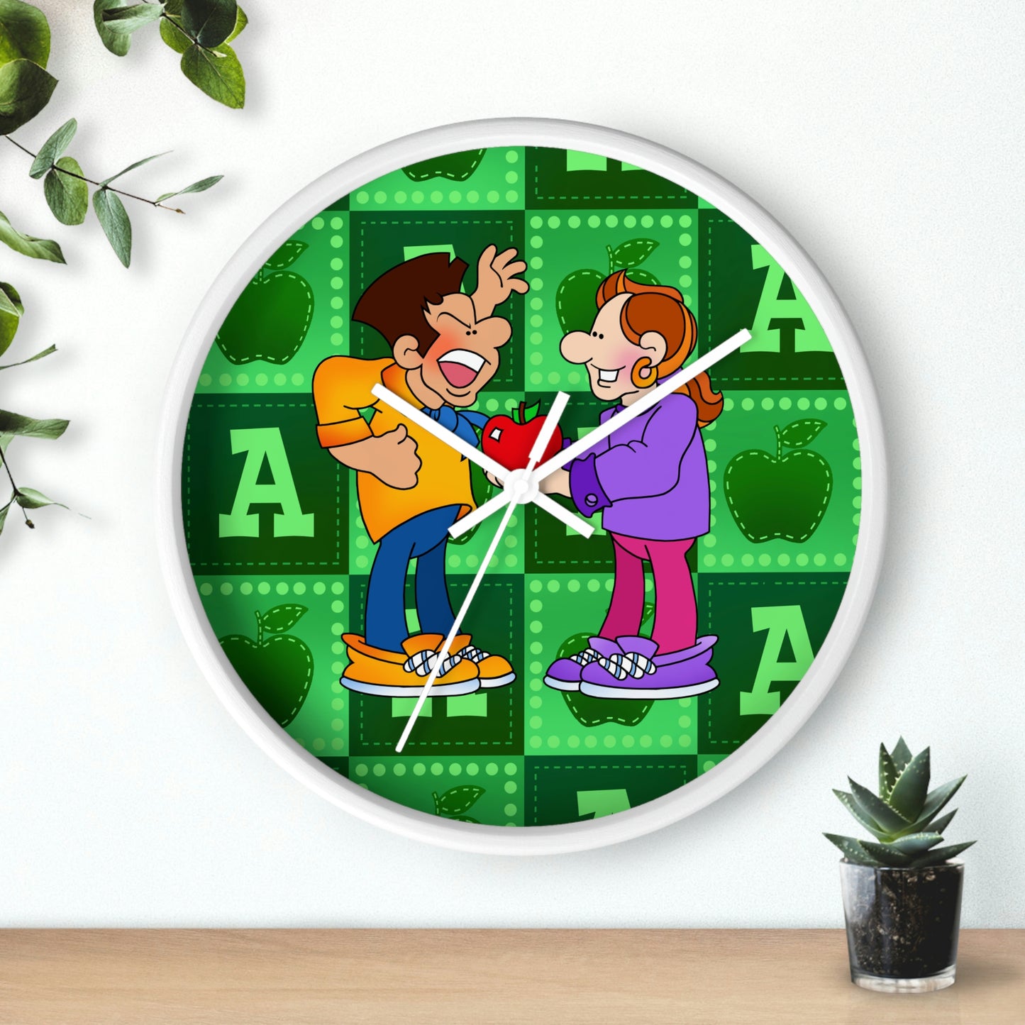 The Bible as Simple as ABC A Wall clock