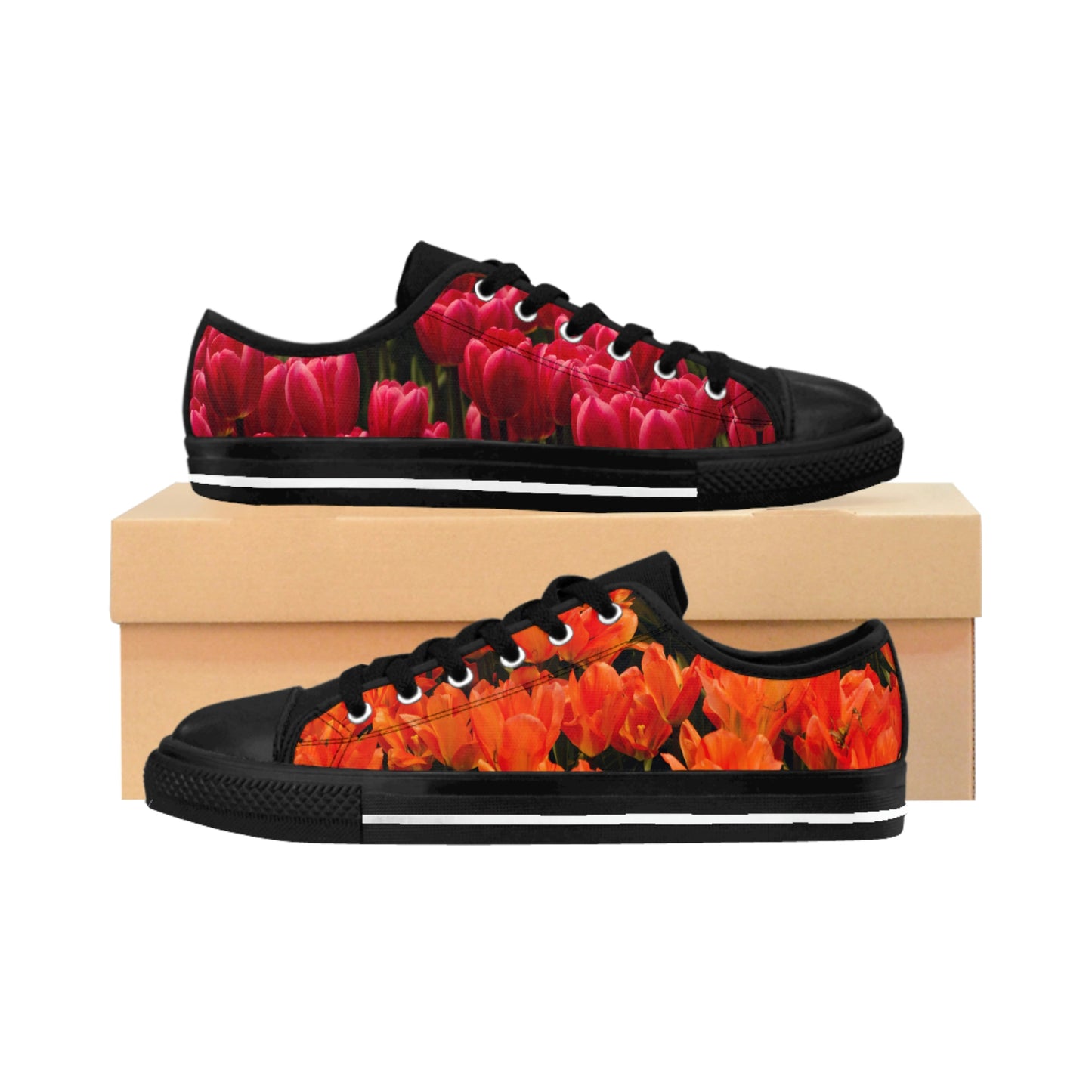 Flowers Set 4 Women's Sneakers