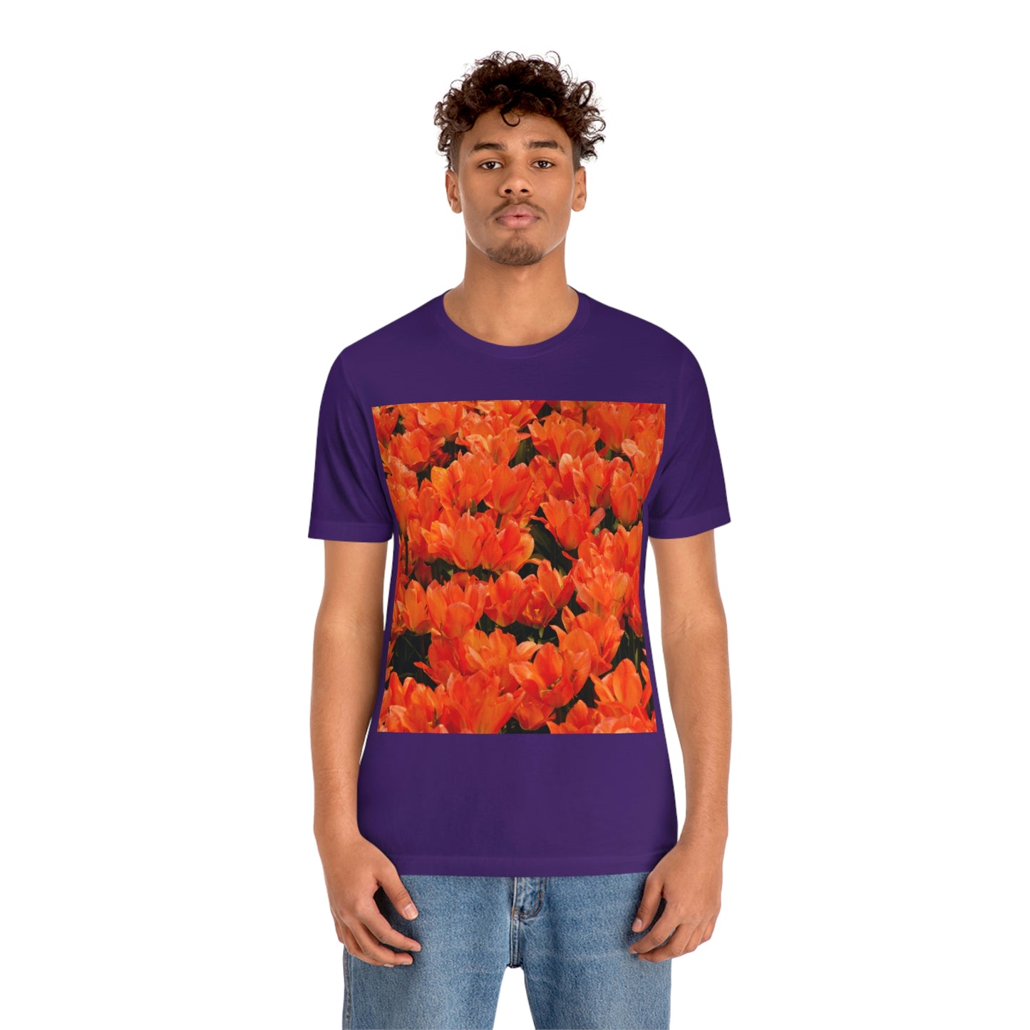 Flowers 03 Unisex Jersey Short Sleeve Tee