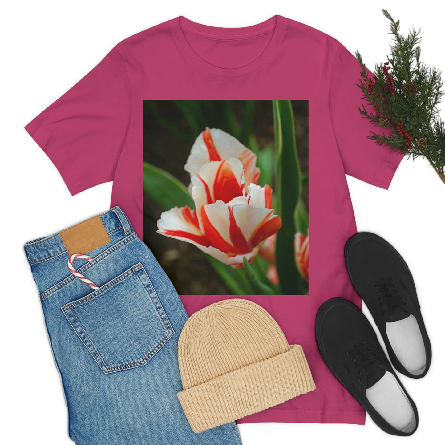 Flowers 06 Unisex Jersey Short Sleeve Tee
