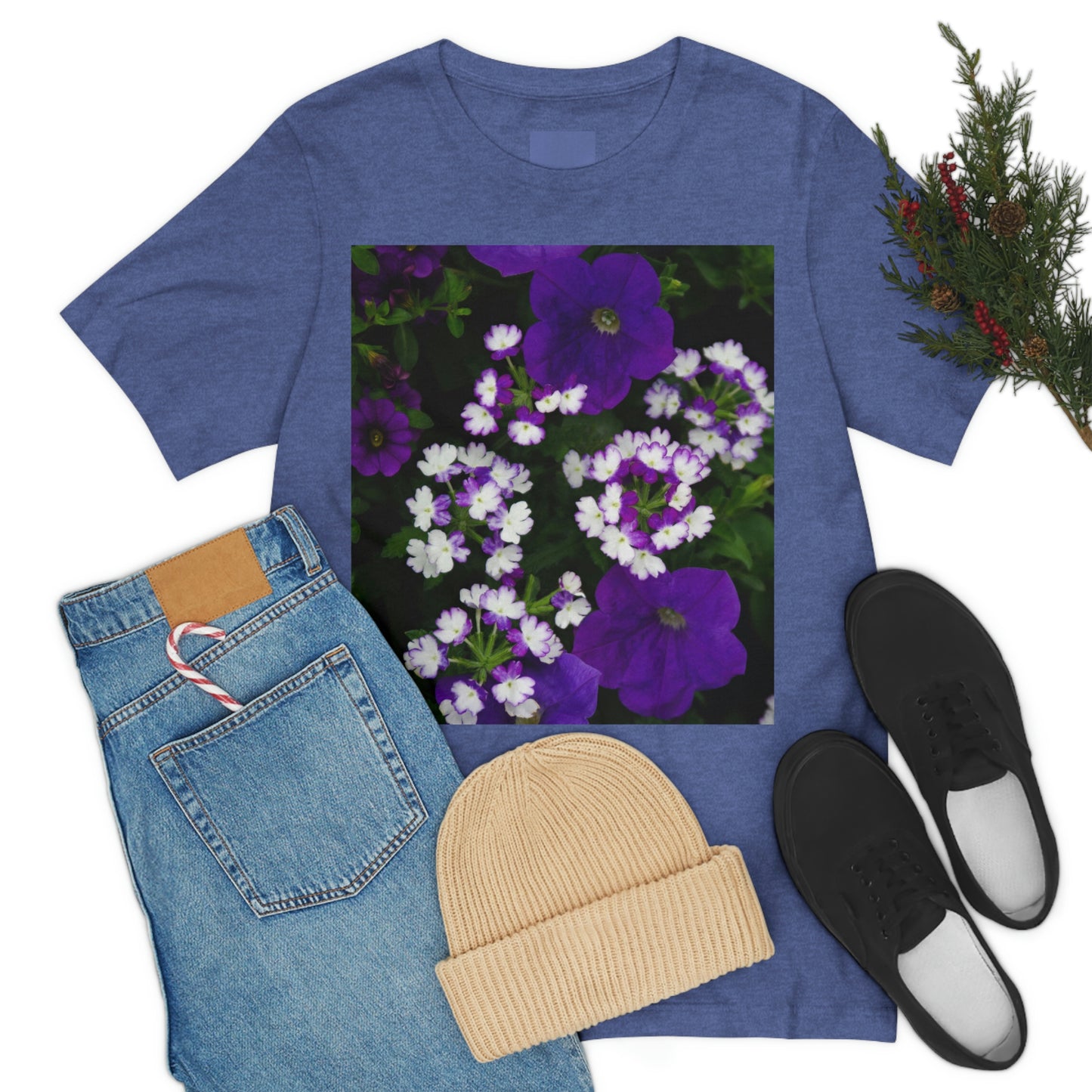 Flowers 04 Unisex Jersey Short Sleeve Tee