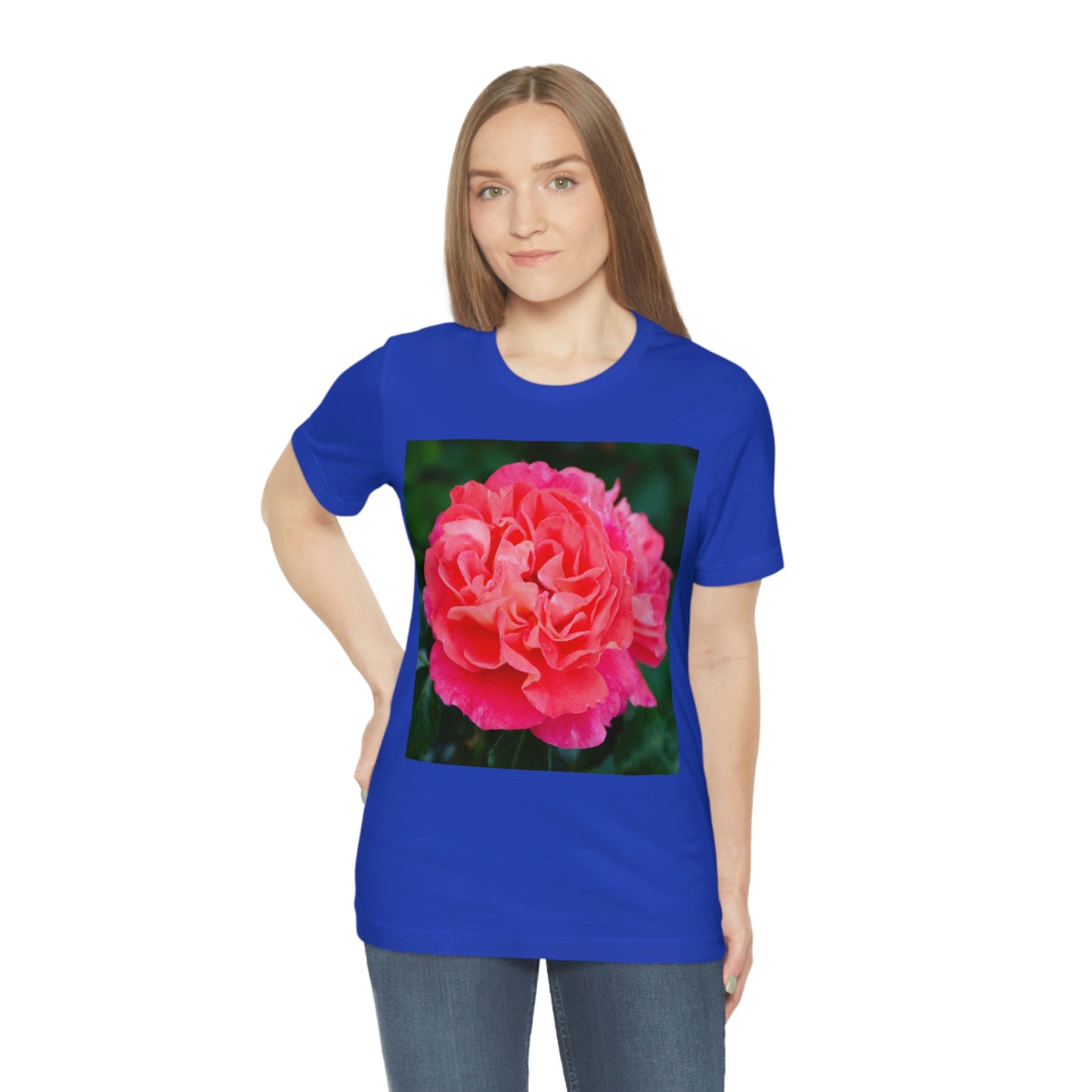 Flowers 08 Unisex Jersey Short Sleeve Tee