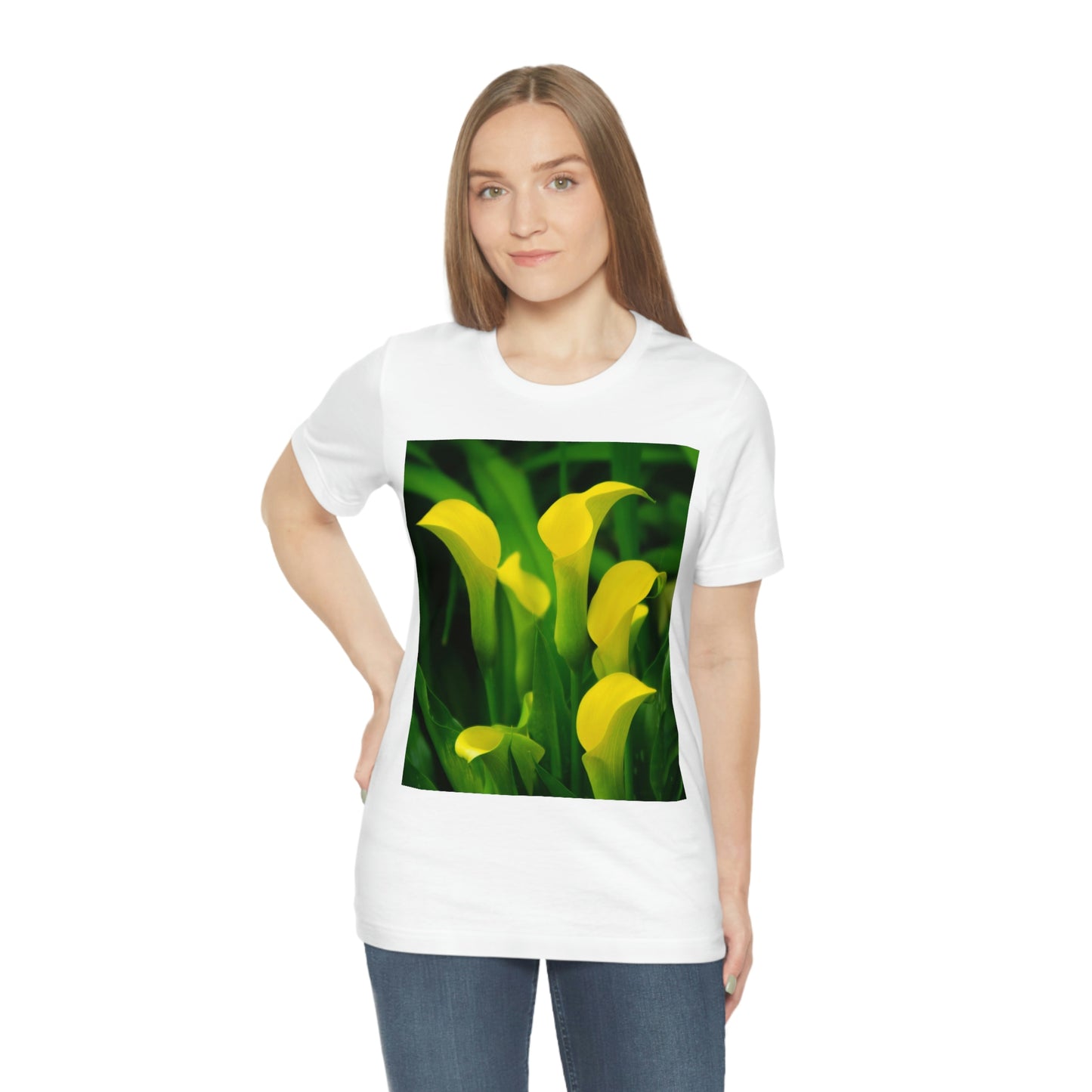 Flowers 33 Unisex Jersey Short Sleeve Tee