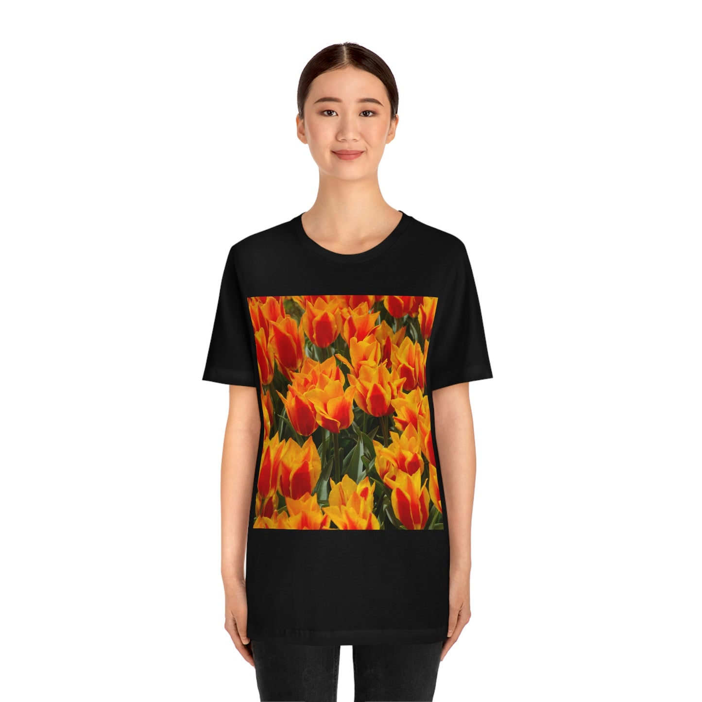 Flowers 18 Unisex Jersey Short Sleeve Tee