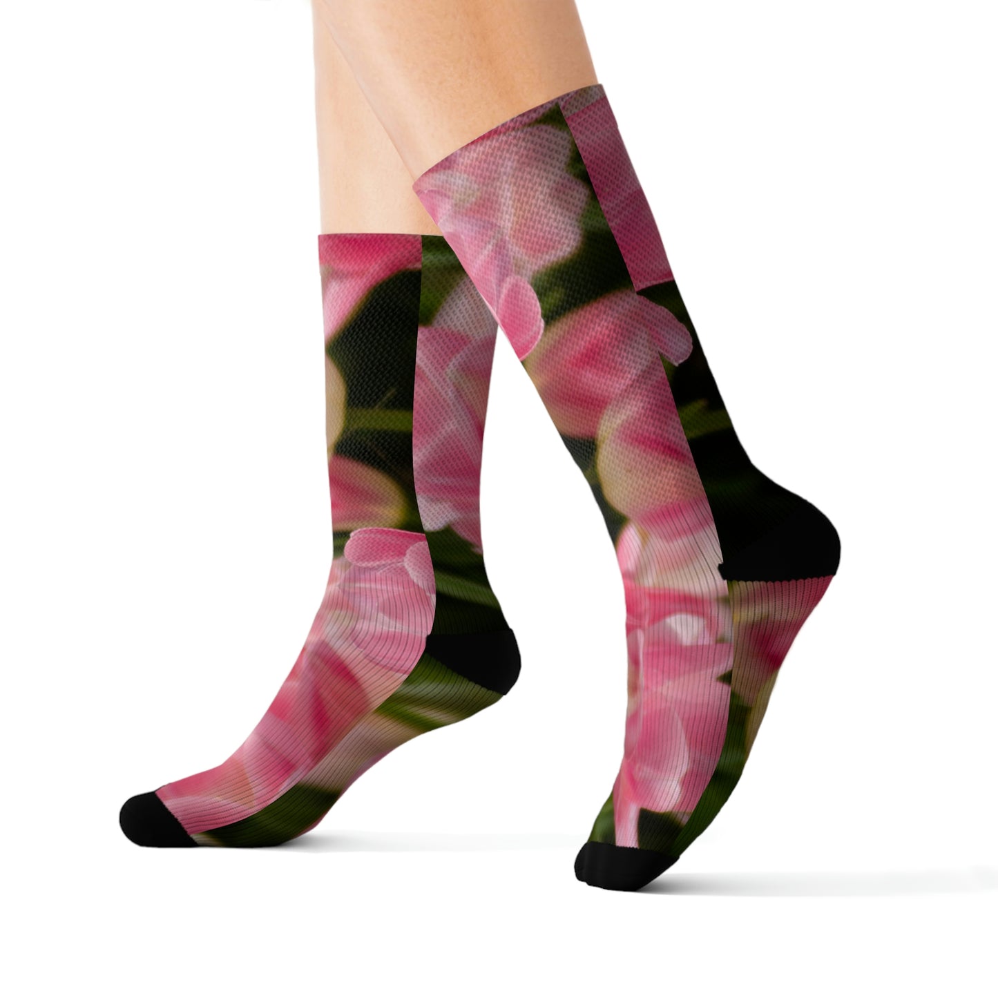 Flowers 10 Sublimation Socks