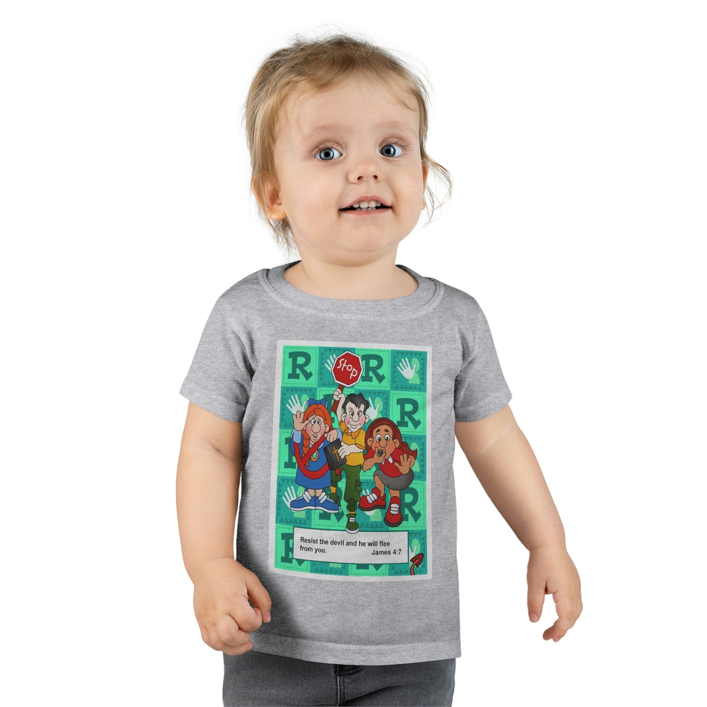 The Bible as Simple as ABC R Toddler T-shirt