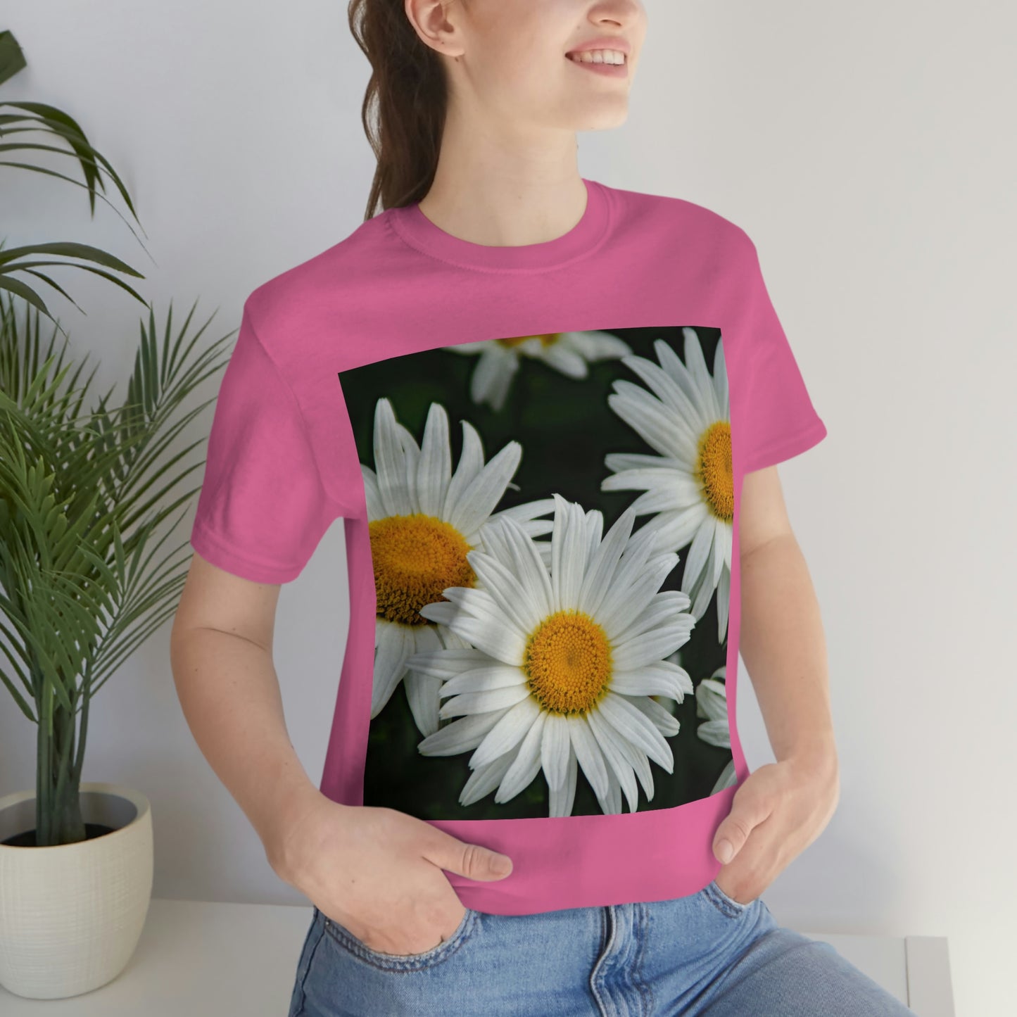 Flowers 01 Unisex Jersey Short Sleeve Tee