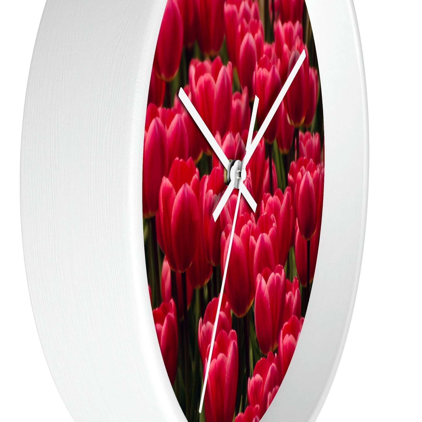 Flowers 15 Wall Clock