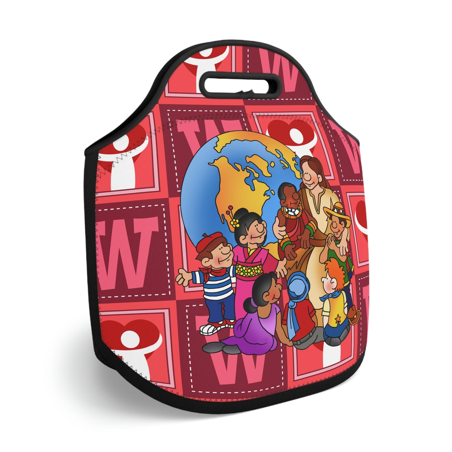 The Bible as Simple as ABC W Neoprene Lunch Bag