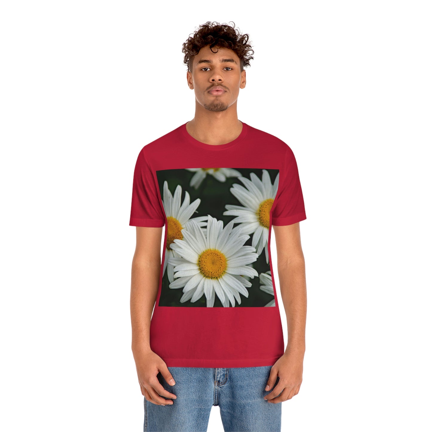 Flowers 01 Unisex Jersey Short Sleeve Tee