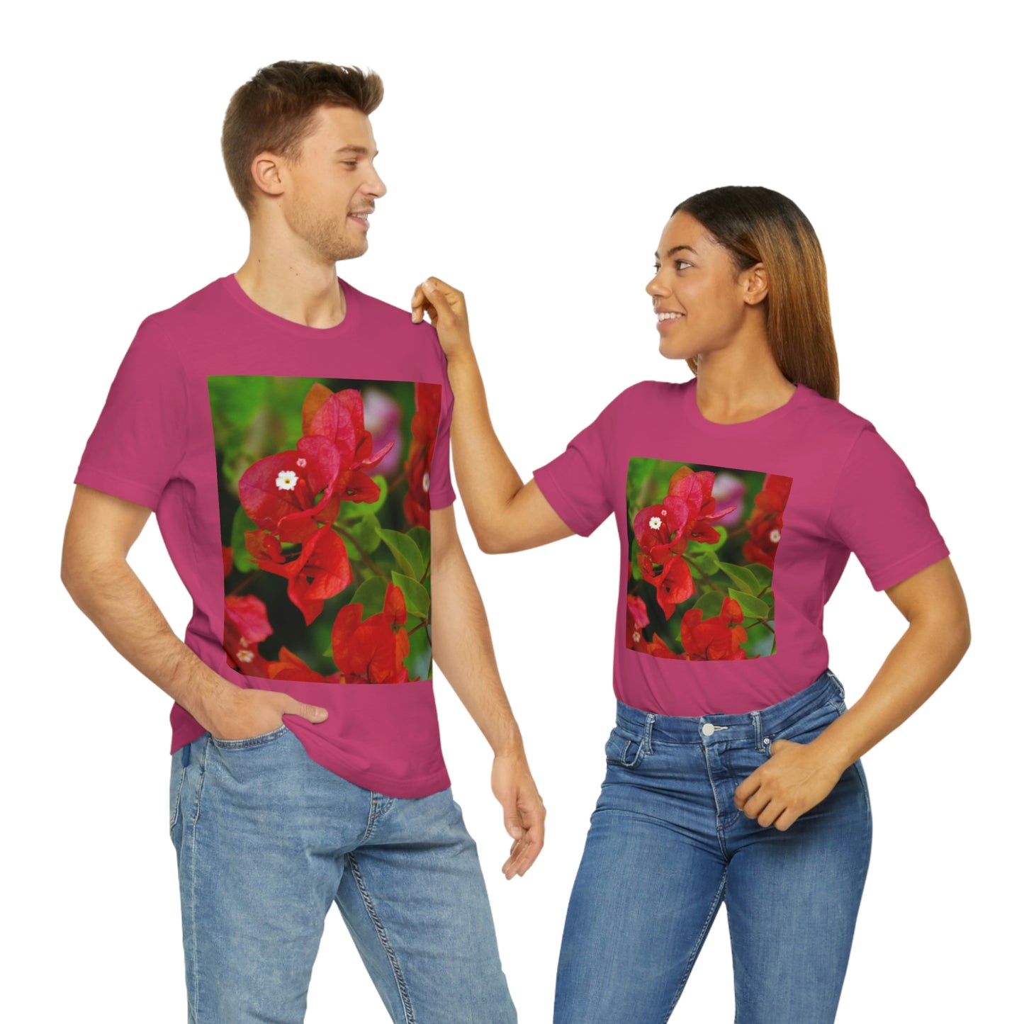 Flowers 28 Unisex Jersey Short Sleeve Tee