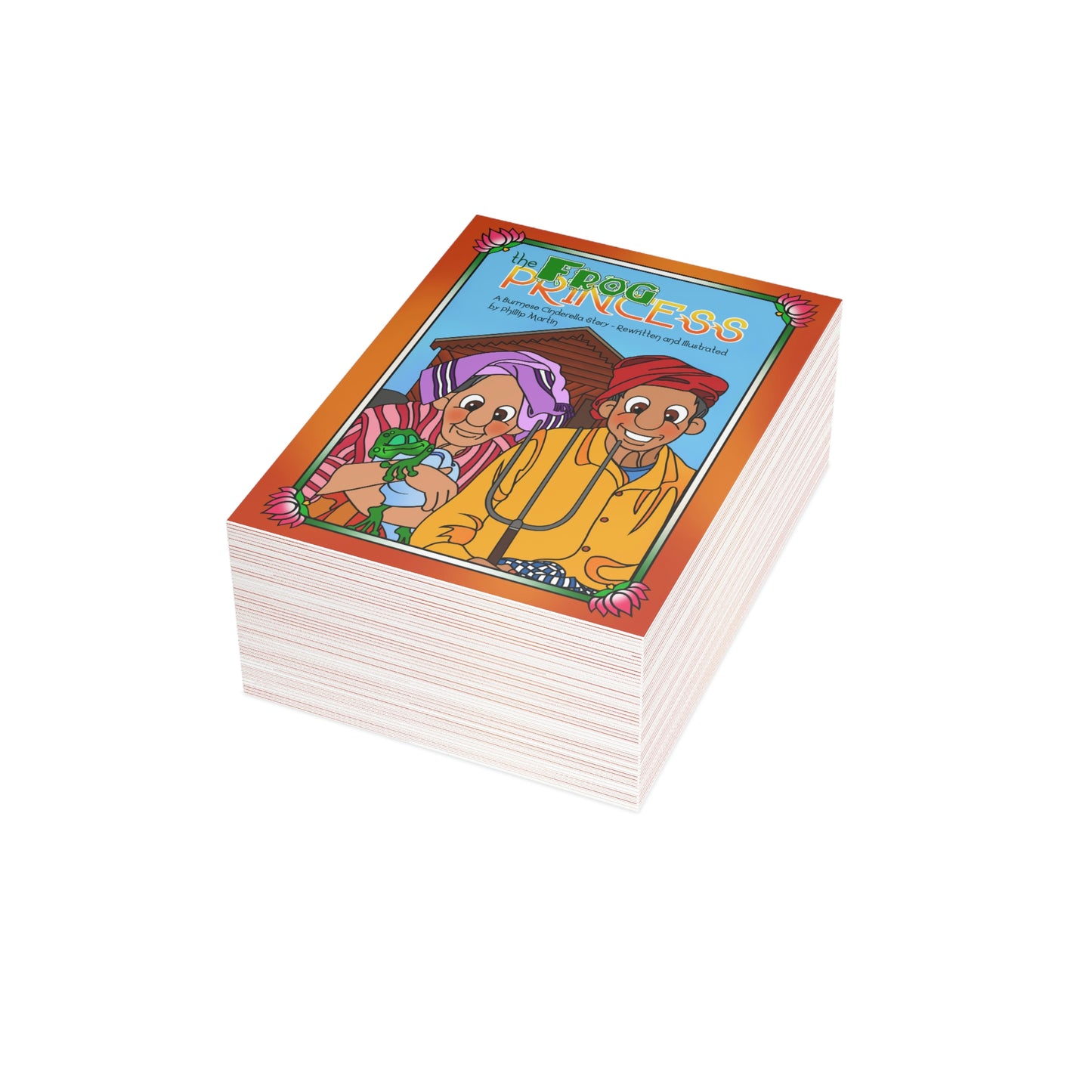 The Frog Princess Greeting Cards (1, 10, 30, and 50pcs)