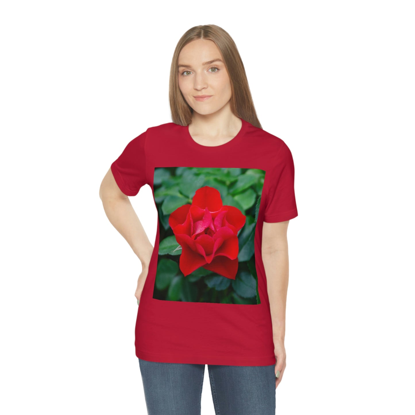 Flowers 07 Unisex Jersey Short Sleeve Tee