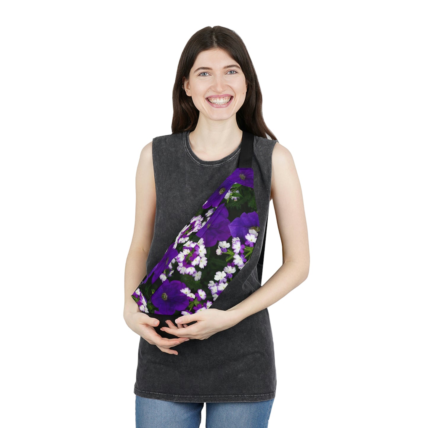 Flowers 03 Large Fanny Pack