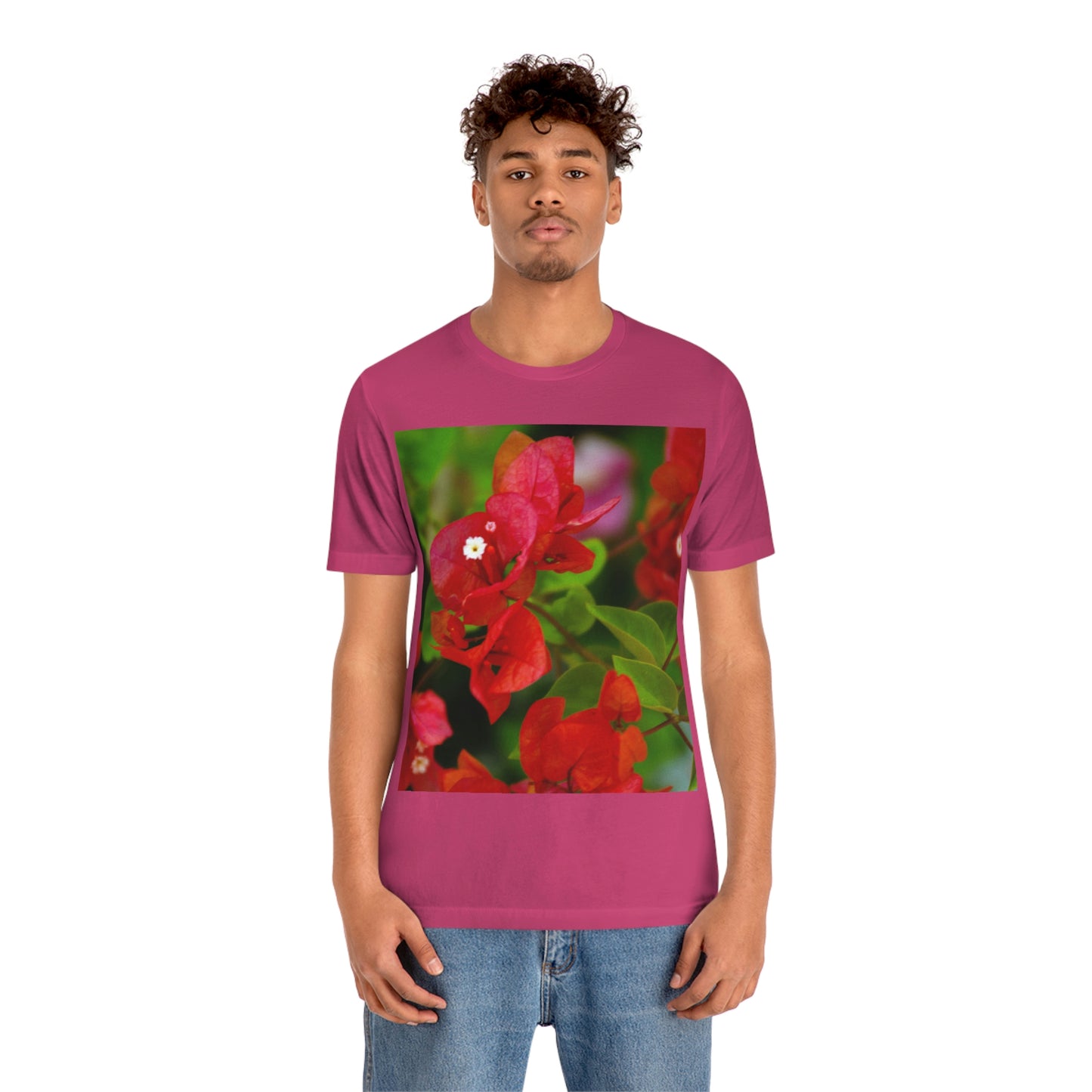 Flowers 28 Unisex Jersey Short Sleeve Tee