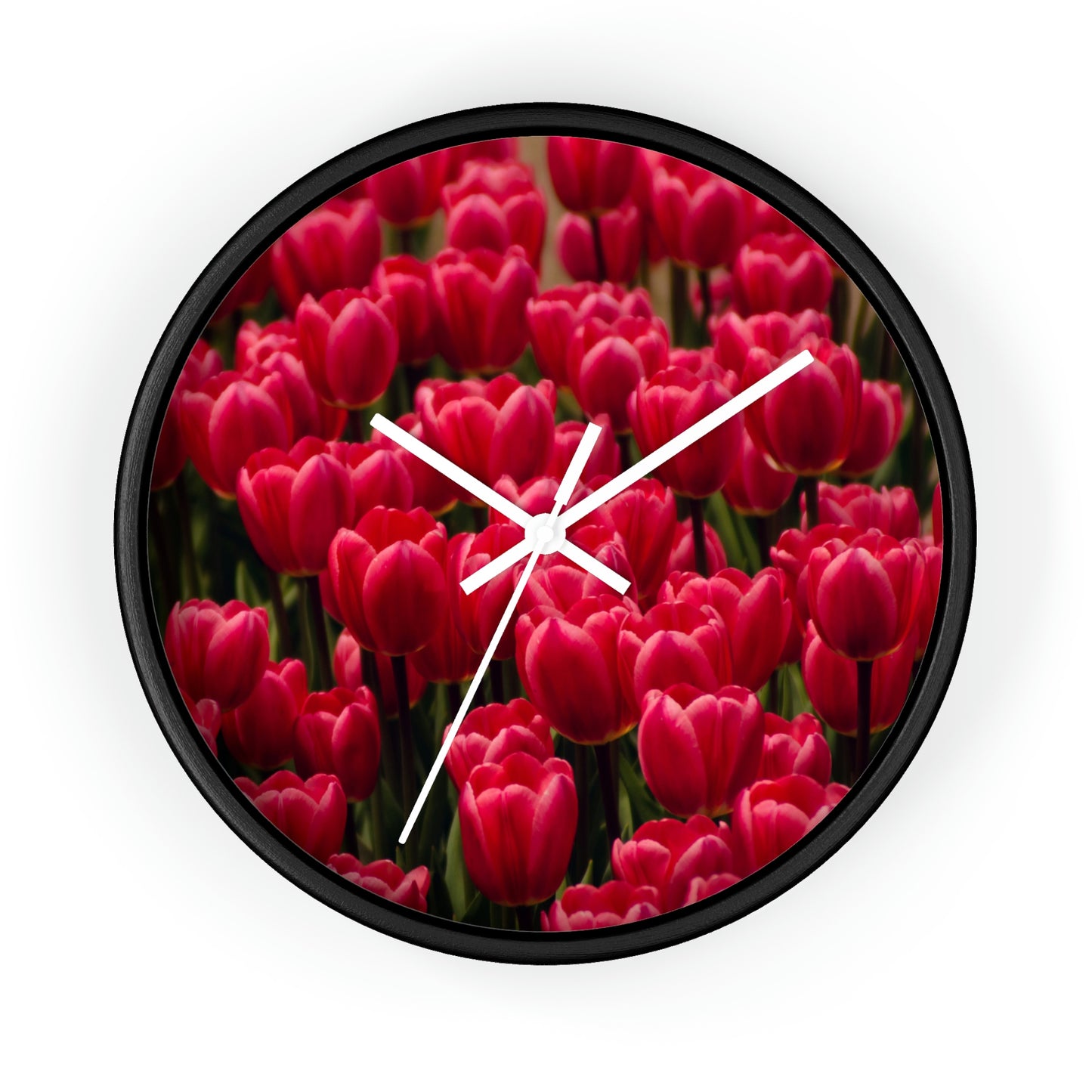 Flowers 15 Wall Clock