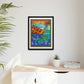 Once Upon East Africa Matte Canvas, Black Frame