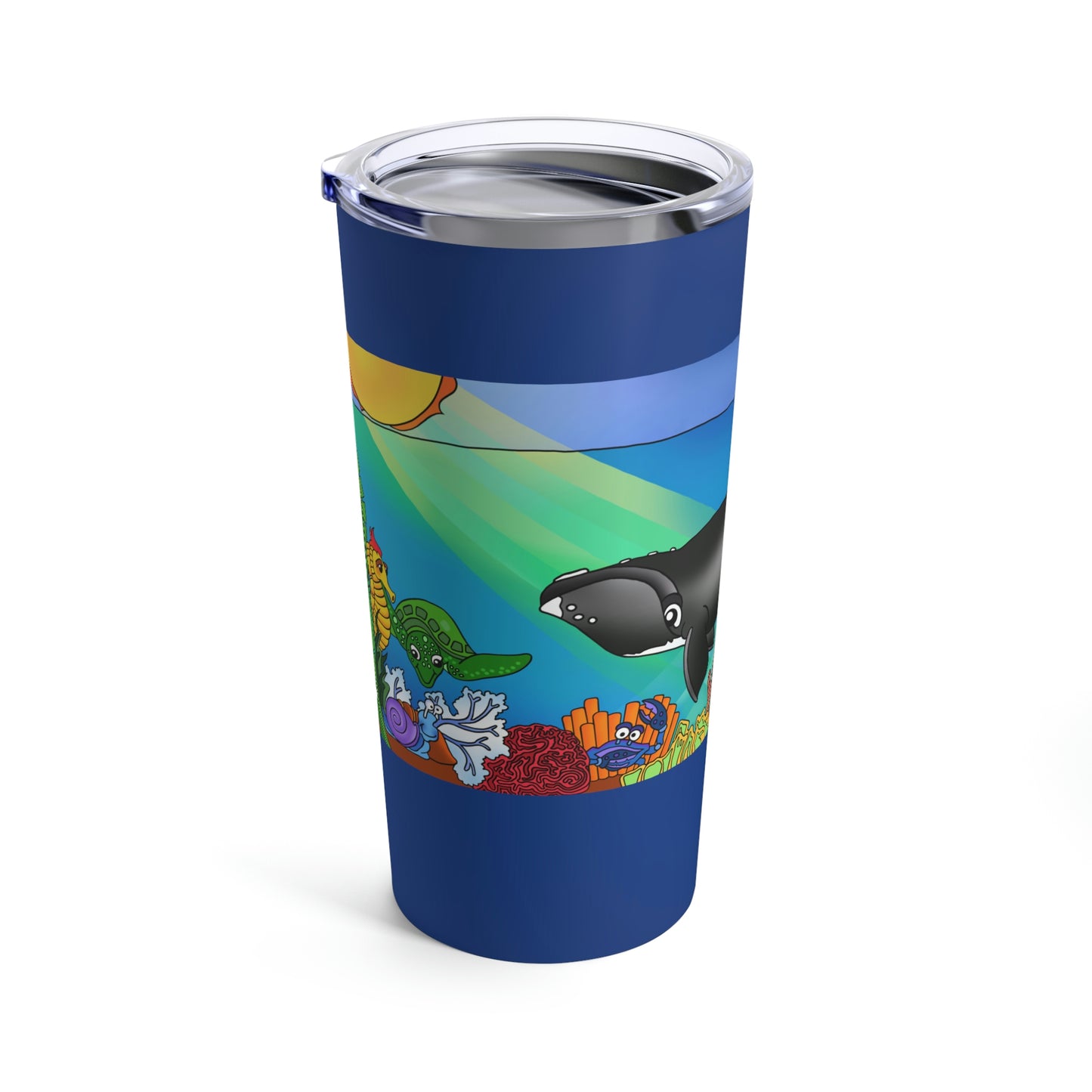 Gray Whale Tumbler 20oz