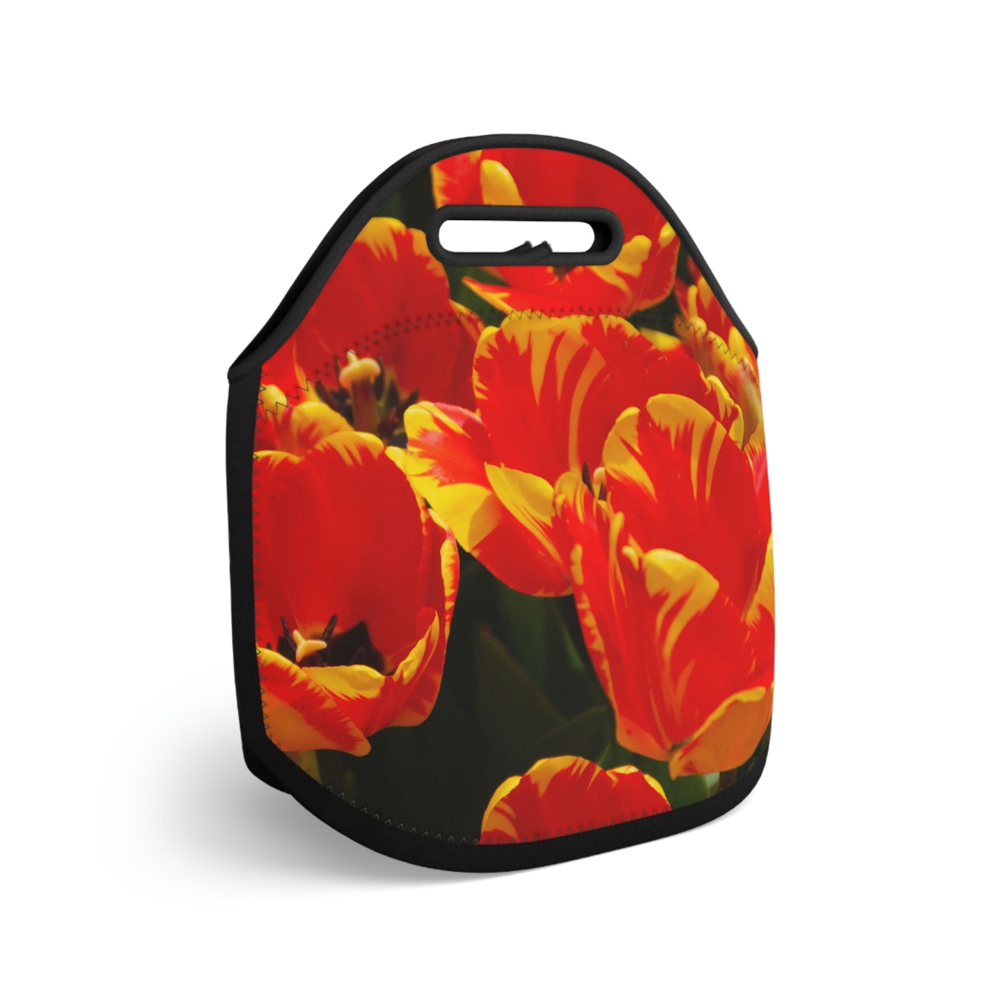 Flowers 19 Neoprene Lunch Bag