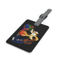Once Upon West Africa!! Saffiano Polyester Luggage Tag, Rectangle