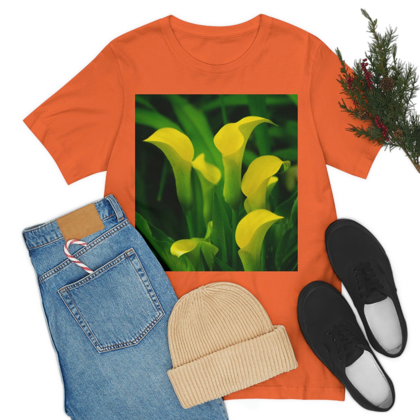 Flowers 33 Unisex Jersey Short Sleeve Tee