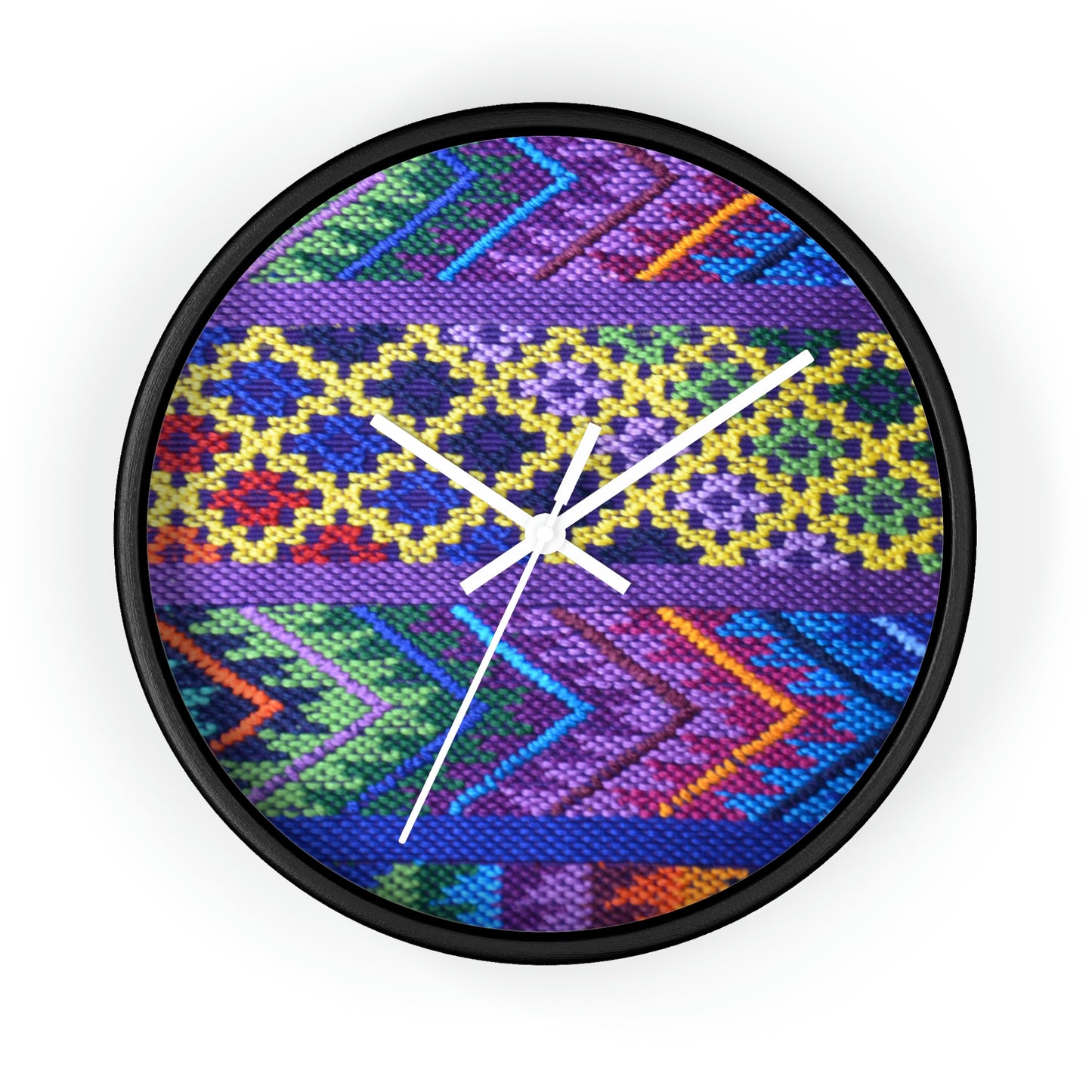 A Pack of Lies Fabric!!! Wall Clock