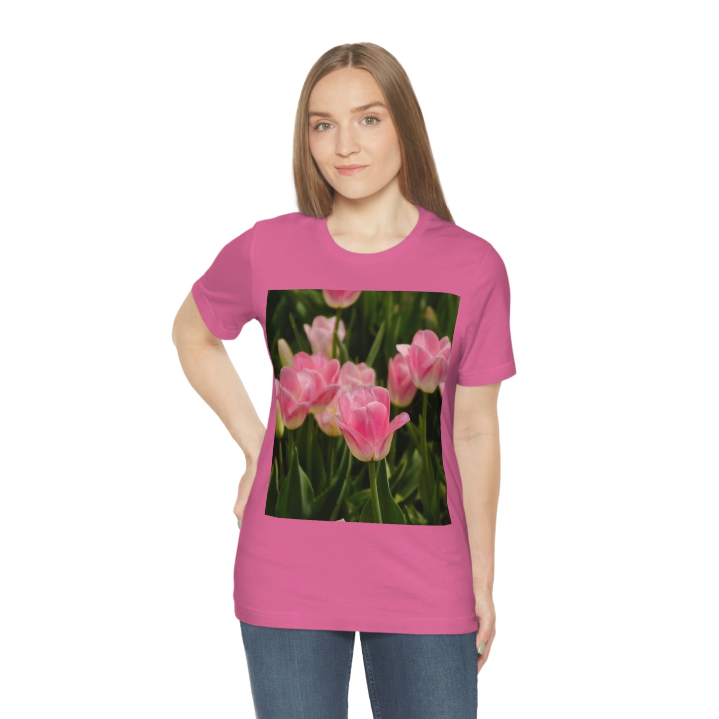 Flowers 17 Unisex Jersey Short Sleeve Tee