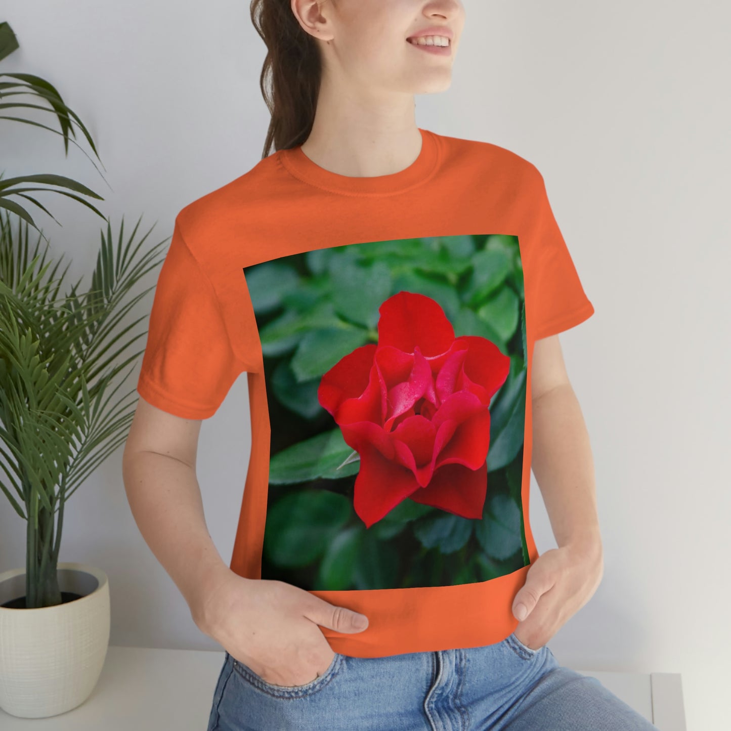 Flowers 07 Unisex Jersey Short Sleeve Tee