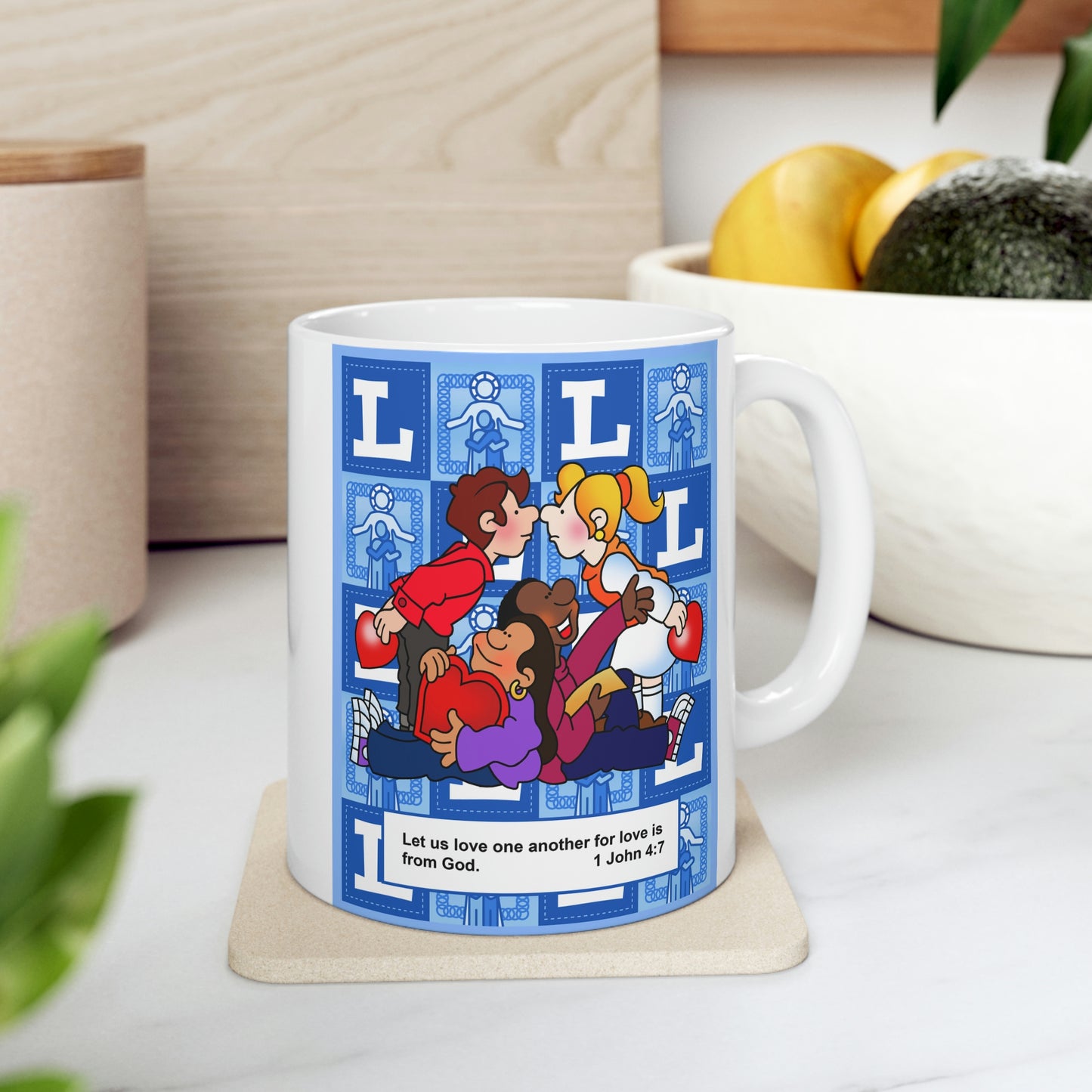 The Bible as Simple as ABC L Ceramic Mug 11oz