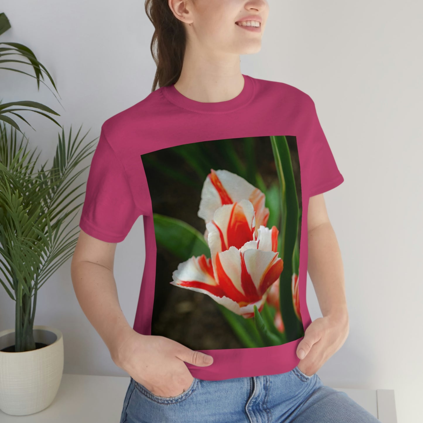 Flowers 06 Unisex Jersey Short Sleeve Tee