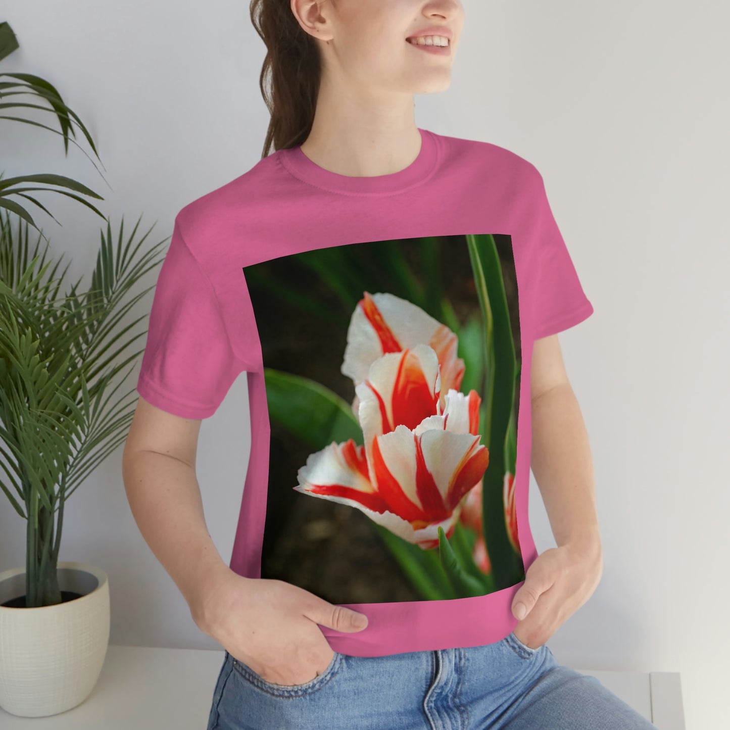 Flowers 06 Unisex Jersey Short Sleeve Tee