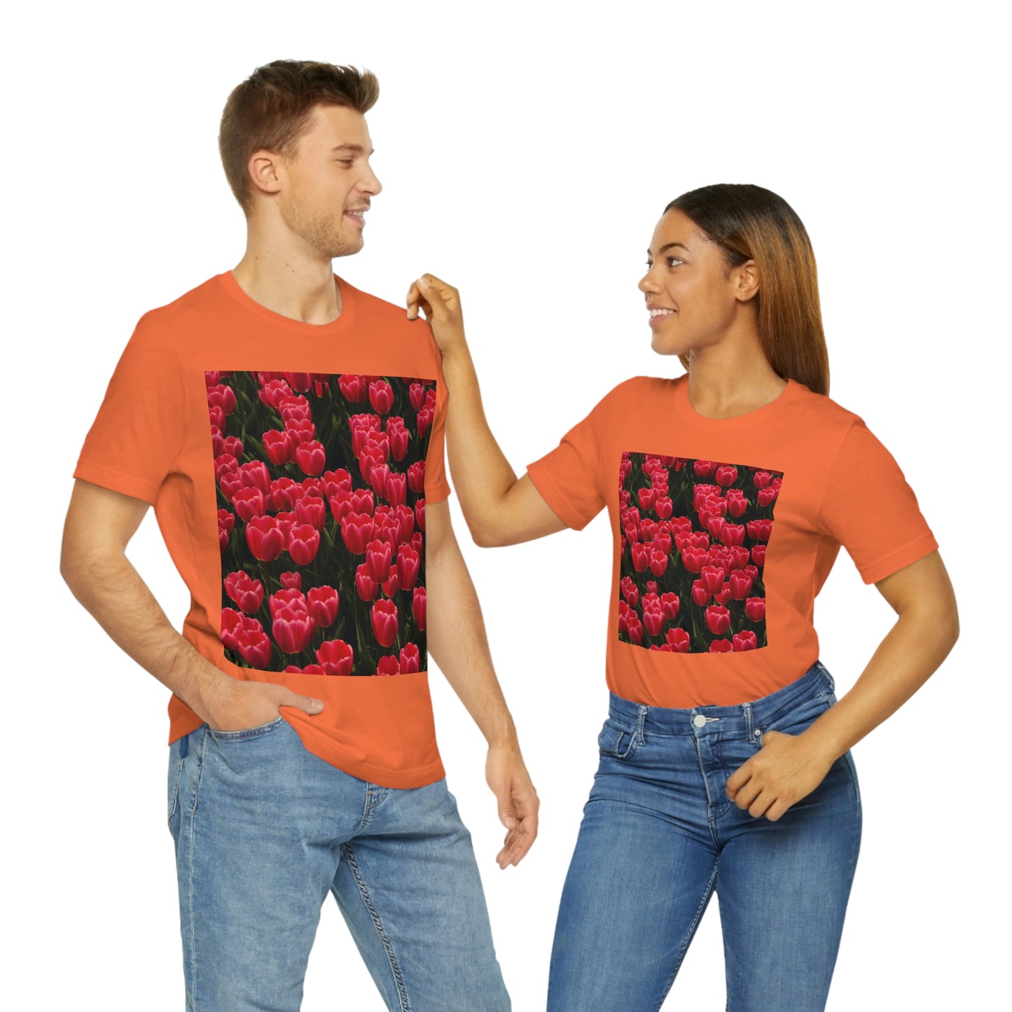 Flowers 24 Unisex Jersey Short Sleeve Tee