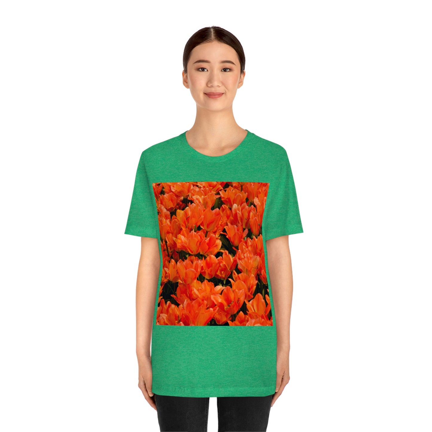 Flowers 03 Unisex Jersey Short Sleeve Tee