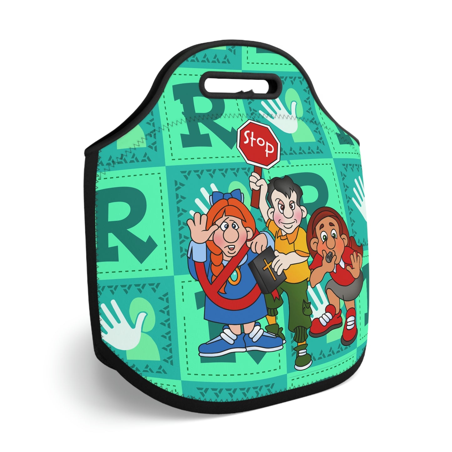 The Bible as Simple as ABC R Neoprene Lunch Bag