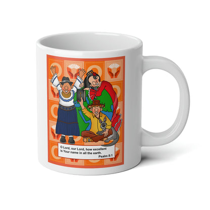 The Bible as Simple as ABC O Jumbo Mug, 20oz