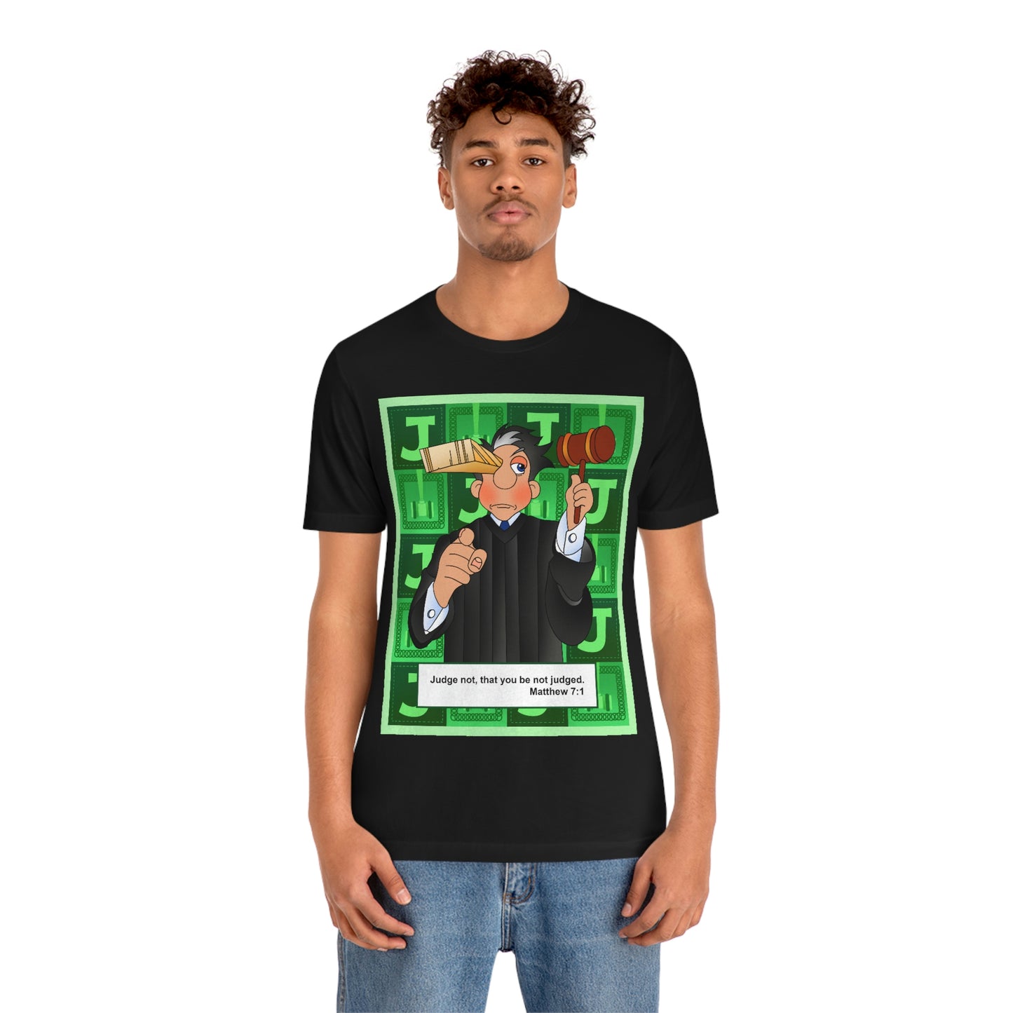 The Bible as Simple as ABC J Unisex Jersey Short Sleeve Tee