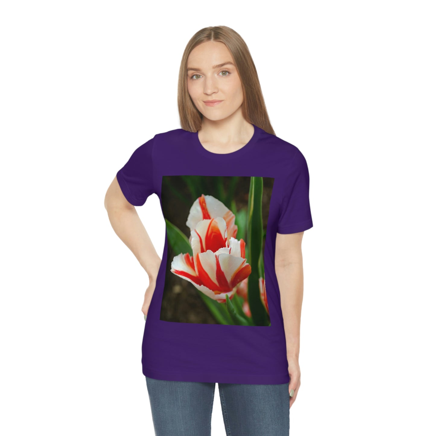 Flowers 06 Unisex Jersey Short Sleeve Tee
