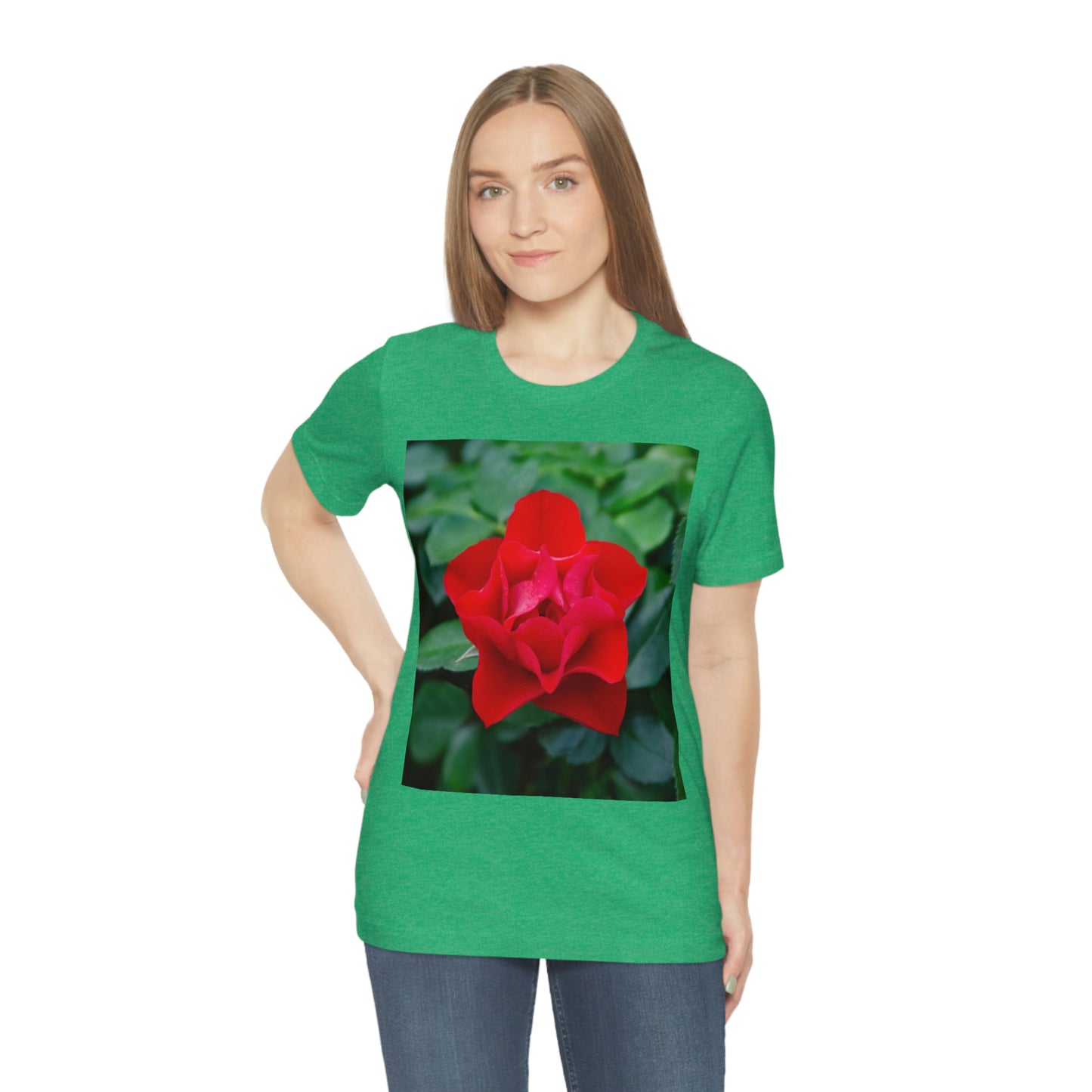 Flowers 07 Unisex Jersey Short Sleeve Tee