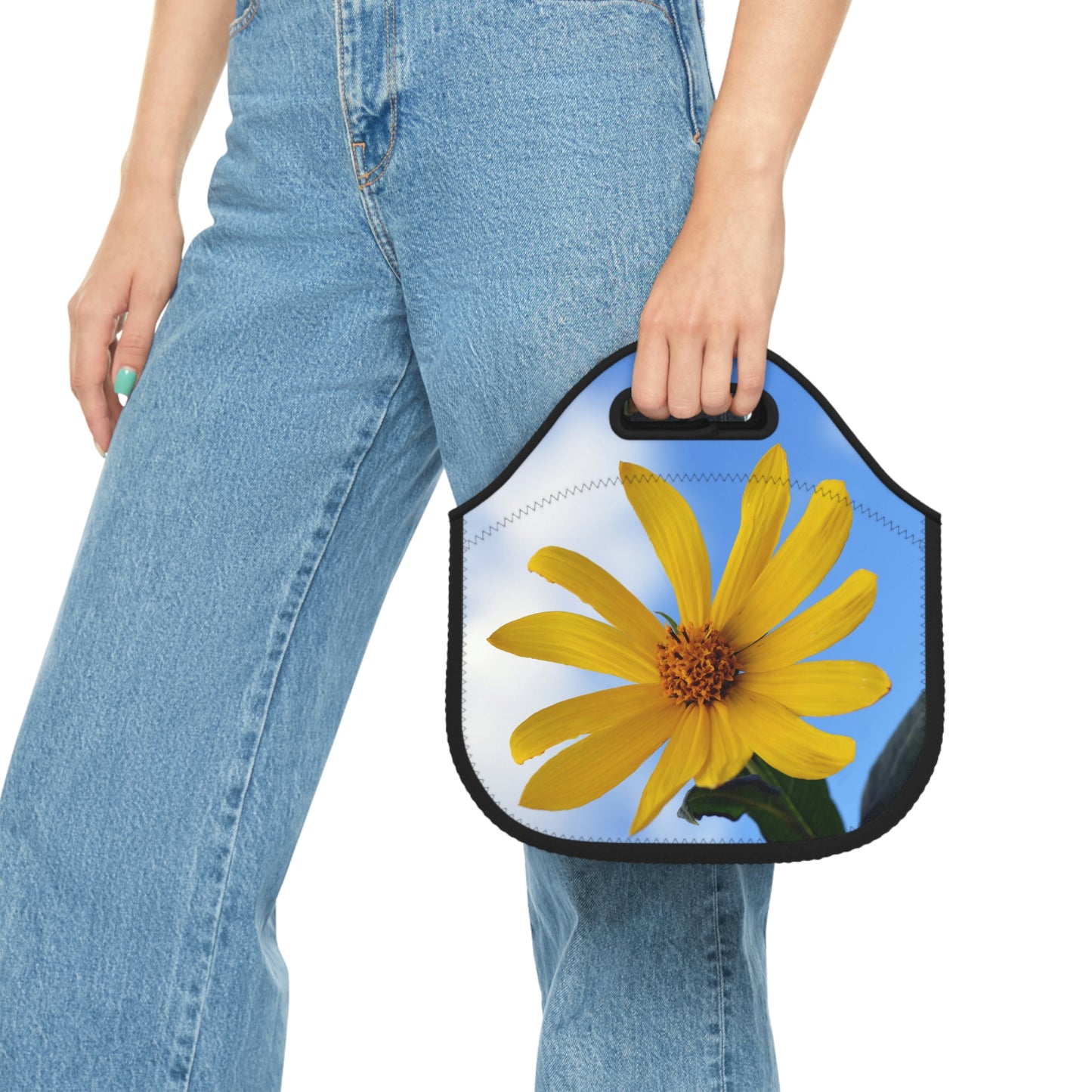 Flowers 32 Neoprene Lunch Bag