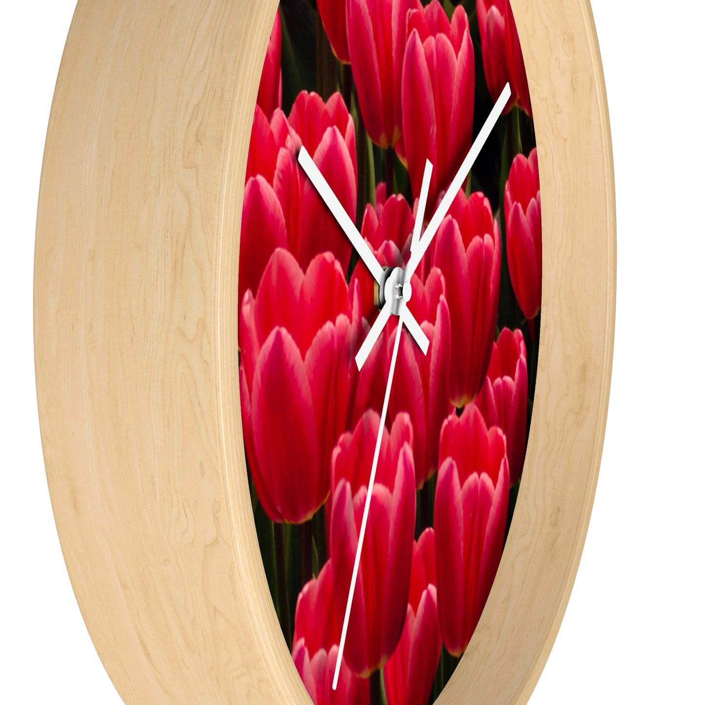 Flowers 24 Wall Clock