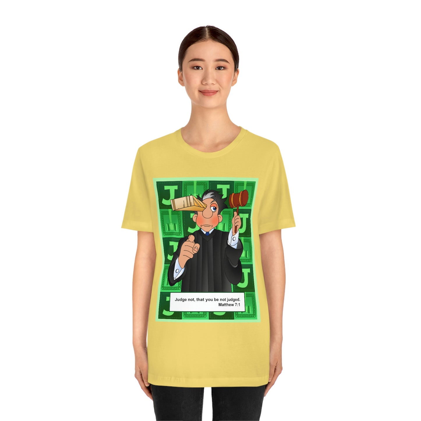 The Bible as Simple as ABC J Unisex Jersey Short Sleeve Tee