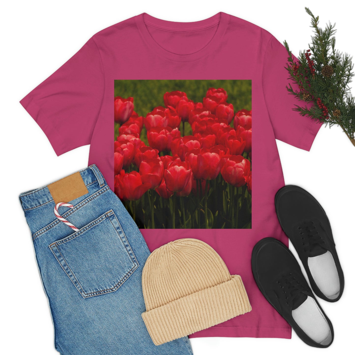 Flowers 22 Unisex Jersey Short Sleeve Tee