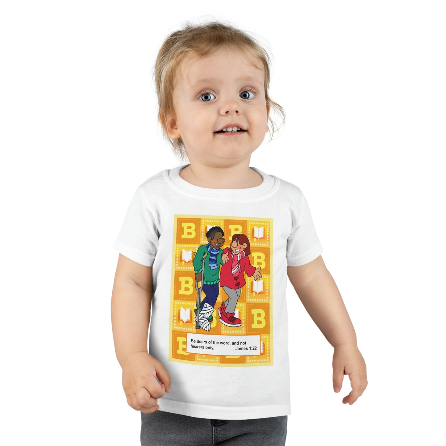 The Bible as Simple as ABC B Toddler T-shirt