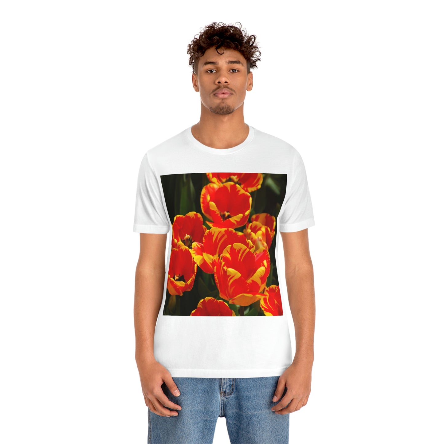Flowers 19 Unisex Jersey Short Sleeve Tee