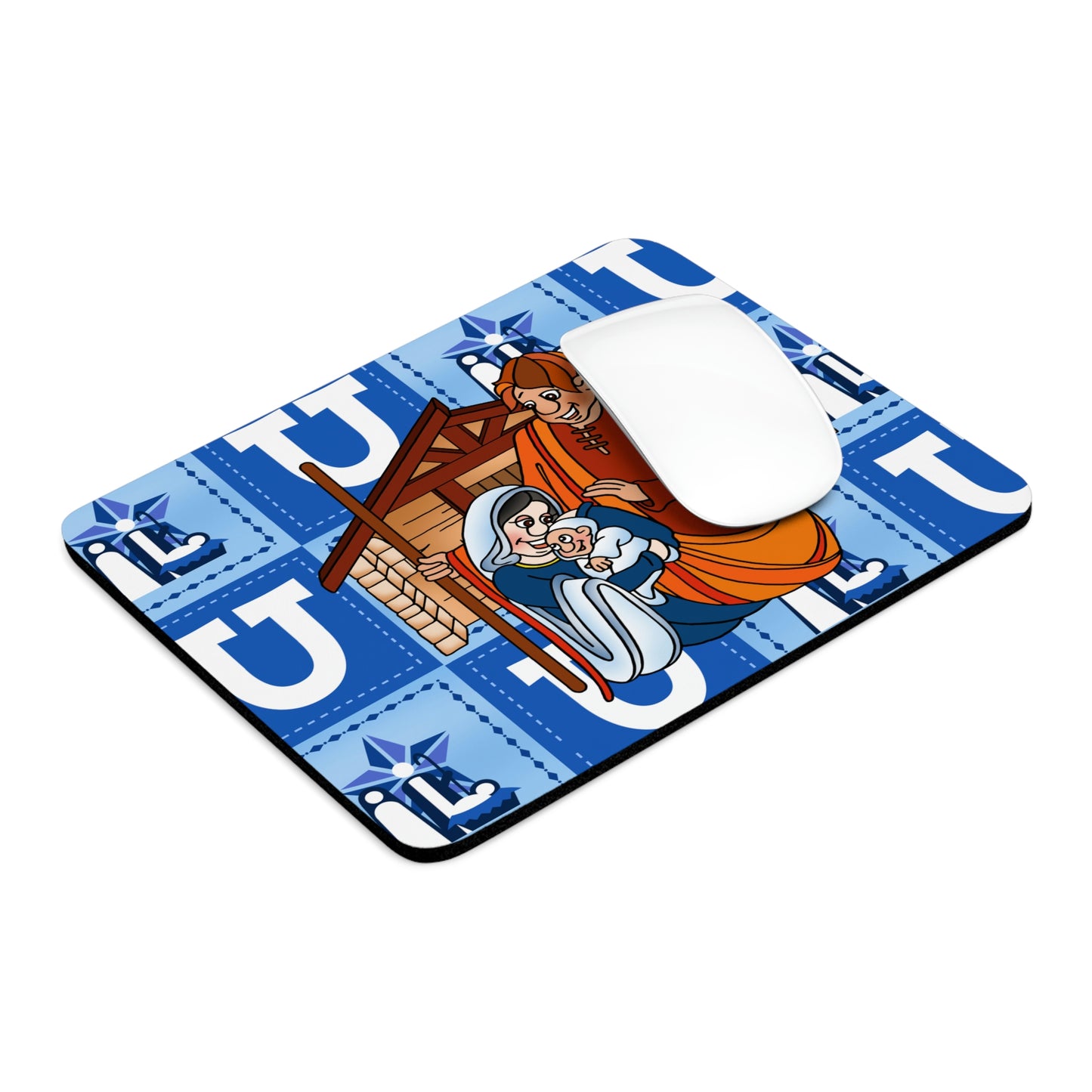 The Bible as Simple as ABC U Rectangle Mouse Pad